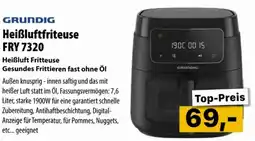 Cosmos GRUNDIG Heißluftfriteuse FRY 7320 Angebot