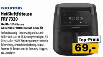 Cosmos GRUNDIG Heißluftfriteuse FRY 7320 Angebot