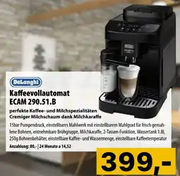 Cosmos DeLonghi Kaffeevollautomat ECAM 290.51.B Angebot