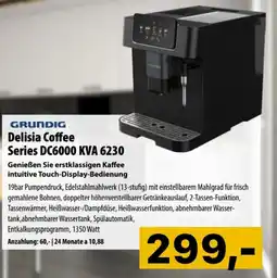 Cosmos GRUNDIG Delisia Coffee Series DC6000 KVA 6230 Angebot