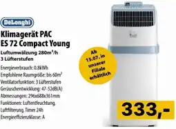 Cosmos DeLonghi Klimagerät PAC ES 72 Compact Young Angebot