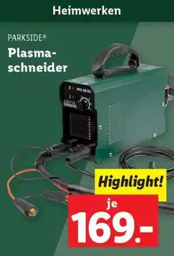 Lidl PARKSIDE Plasmaschneider Angebot