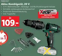 Lidl PARKSIDE Akku-Kombigerät Angebot