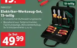 Lidl PARKSIDE Elektriker-Werkzeug-Set Angebot
