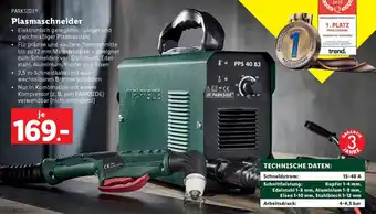 Lidl PARKSIDE Plasmaschneider Angebot