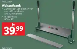 Lidl PARKSIDE Abkantbank Angebot
