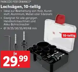 Lidl PARKSIDE PERFORMANCE Lochsägen Angebot