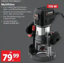 Lidl PARKSIDE PERFORMANCE Multifräse Angebot
