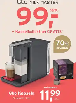 Tchibo Eduscho Qbo milk master+Kapselkollektion Angebot