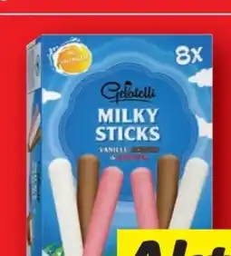 Lidl Gelatelli Milch Eissticks Angebot