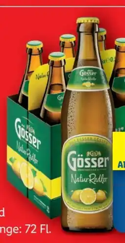 Lidl Gösser Naturradler Zitrone Angebot