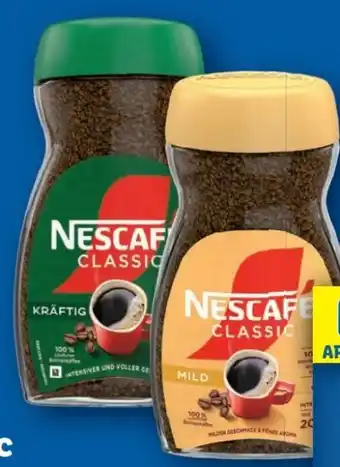Lidl Nescafé Classic Angebot