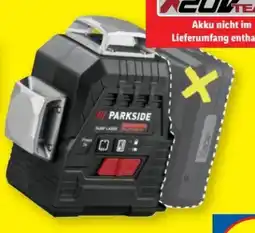 Lidl Parkside Performance Akku-Kreuzlinienlaser Angebot