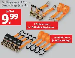 Lidl Ultimate Speed Schwerlast-Ratschenspanngurte-Set Angebot