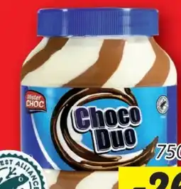 Lidl Mister Choc Schokoladen-Creme Angebot