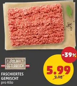 PENNY Faschiertes gemischt Angebot