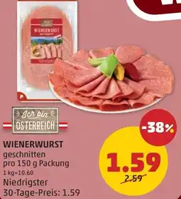 PENNY Wienerwurst Angebot