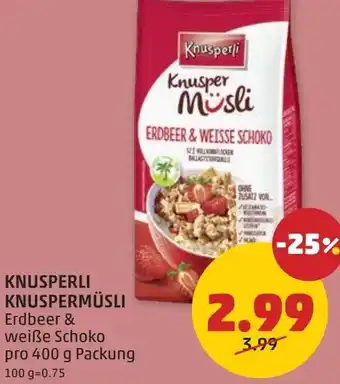 PENNY Knusperli knuspermüsli Angebot