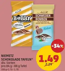 PENNY Niemetz schokolade tafeln Angebot