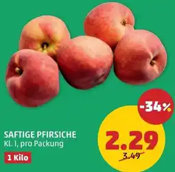 PENNY SAFTIGE PFIRSICHE Angebot