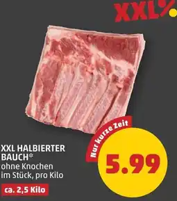 PENNY Xxl halbierter bauch Angebot