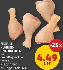 PENNY Federike hühner unterkeulen Angebot