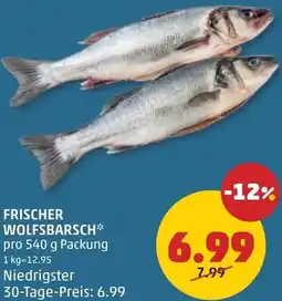 PENNY Frischer wolfsbarsch Angebot