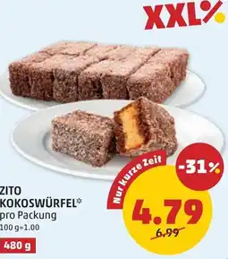 PENNY Zito kokoswürfel Angebot
