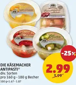 PENNY Die käsemacher antipasti Angebot
