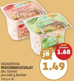 PENNY Delikatessa mayonnaisesalat Angebot