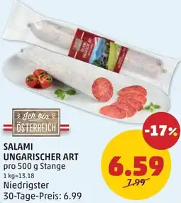PENNY Salami ungarischer art Angebot