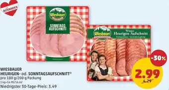 PENNY Wiesbauer heurigen- od. sonntagsaufschnitt Angebot