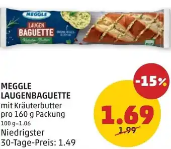 PENNY Meggle laugen baguette Angebot