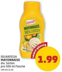 PENNY Delikatessa mayonnaise Angebot