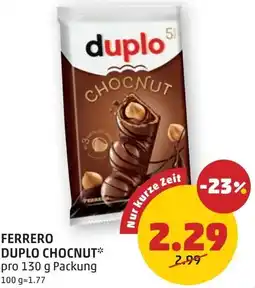 PENNY Ferrero duplo chocnut Angebot