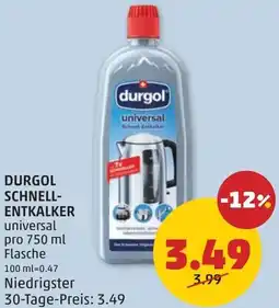 PENNY Durgol schnell- entkalker Angebot