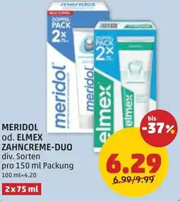 PENNY Meridol od. elmex zahncreme-duo Angebot