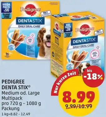 PENNY Pedigree denta stix Angebot