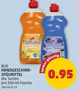 PENNY Blik handgeschirr- spülmittel Angebot
