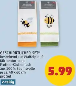 PENNY Geschirrtücher-set Angebot