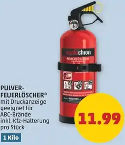 PENNY Pulver- feuerlöscher Angebot