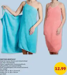 PENNY Frottier-badetuch Angebot