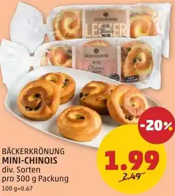 PENNY Bäckerkrönung mini-chinois Angebot
