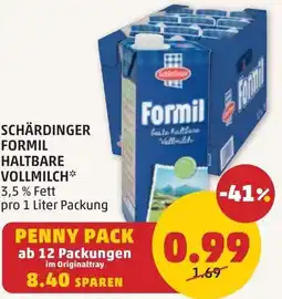 PENNY Schärdinger formil haltbare vollmilch Angebot