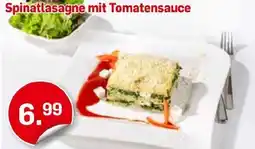 Möbel Ludwig Spinatlasagne mit Tomatensauce Angebot