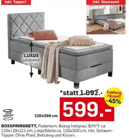 Möbel Ludwig Boxspringbett Angebot
