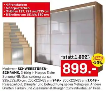 Möbel Ludwig Schwebetüren- schrank Angebot