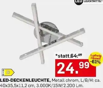 Möbel Ludwig Led-deckenleuchte Angebot