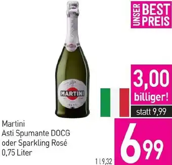 Sutterlüty Martini Asti Spumante DOCG oder Sparkling Rosé Angebot