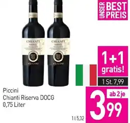 Sutterlüty Piccini Chianti Riserva DOCG Angebot